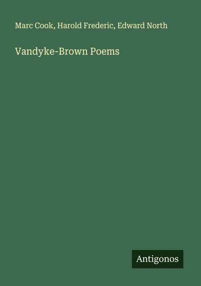 Vandyke-Brown Poems