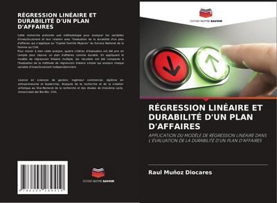 RÉGRESSION LINÉAIRE ET DURABILITÉ D’UN PLAN D’AFFAIRES