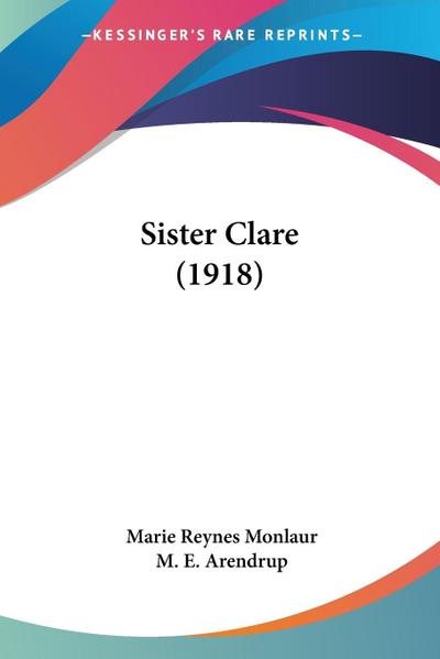 Sister Clare (1918)