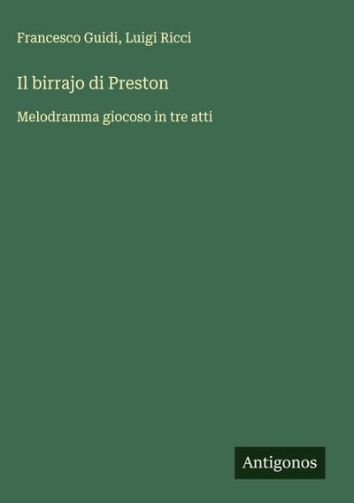 Il birrajo di Preston