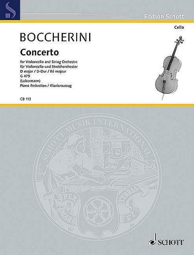 Concerto Nr. 2 D-Dur G 479für Violoncello und Streichorchester
