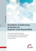 Betriebliche Sozialberatung im Kontext von Corpora