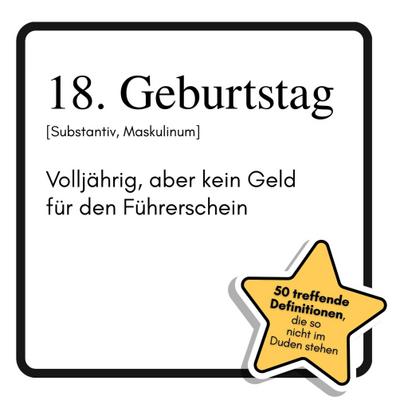 18. Geburtstag