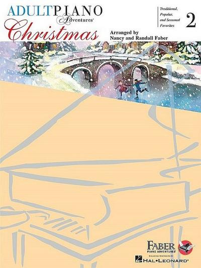 Adult Piano Adventures Christmas - Book 2 Book/Online Audio