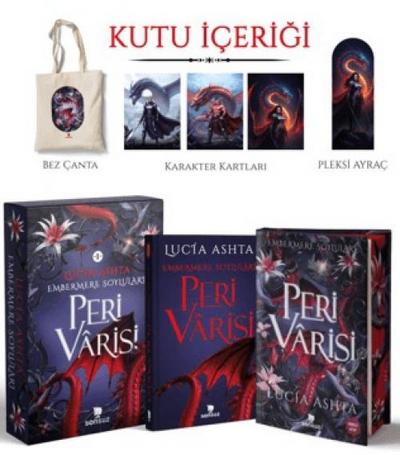 Peri Varisi Ciltli, Yan Boyamali Kutulu Set