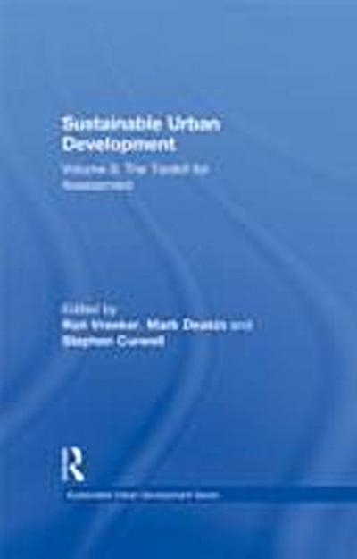 Sustainable Urban Development Volume 3