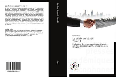 Le choix du coach Tome 1
