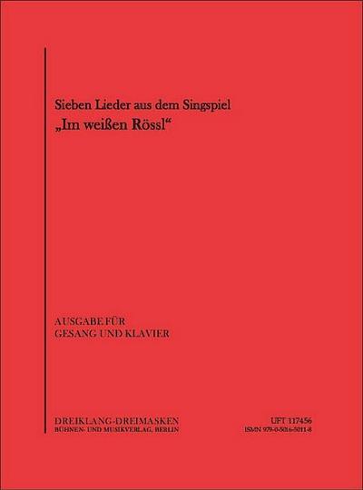 Im weißen RösslAlbum für Gesang und Klavier