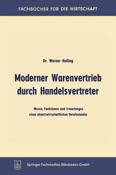 Moderner Warenvertrieb durch Handelsvertreter