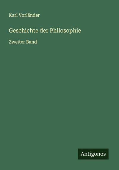 Geschichte der Philosophie