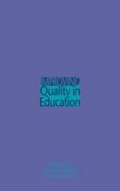 Improving Quality in Education