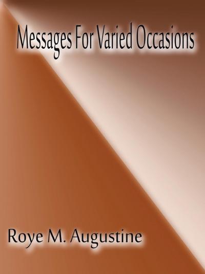 Messages for Varied Occasions