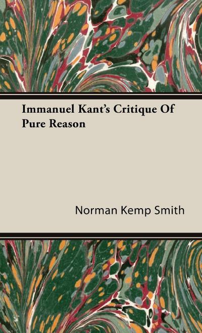 Immanuel Kant’s Critique of Pure Reason