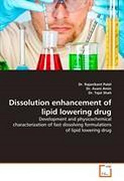 Dissolution enhancement of lipid lowering drug
