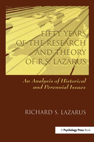 Fifty Years of the Research and theory of R.s. Lazarus