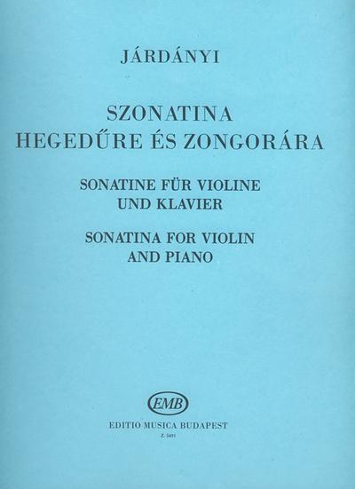 Sonatine für Violine und Klavier(1. Lage)