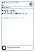 Europapolitik und Bundesstaatsprinzip