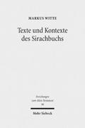 Texte und Kontexte des Sirachbuchs