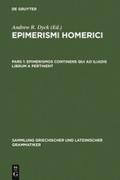 Epimerismos continens qui ad Iliadis librum A pert
