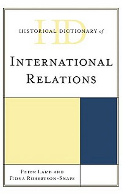 Historical Dictionary of International Relations
