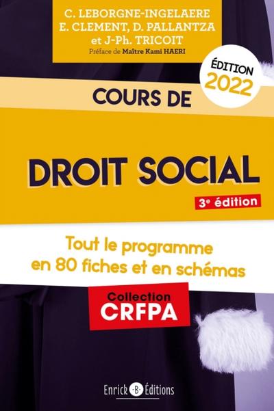 Cours de droit social 2022