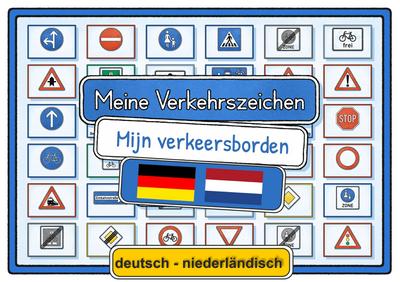Meine Verkehrszeichen deutsch - niederländisch