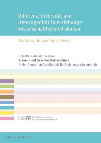 Differenz, Diversität und Heterogenität in erziehungswissenschaftlichen Diskursen