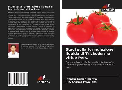 Studi sulla formulazione liquida di Trichoderma viride Pers.