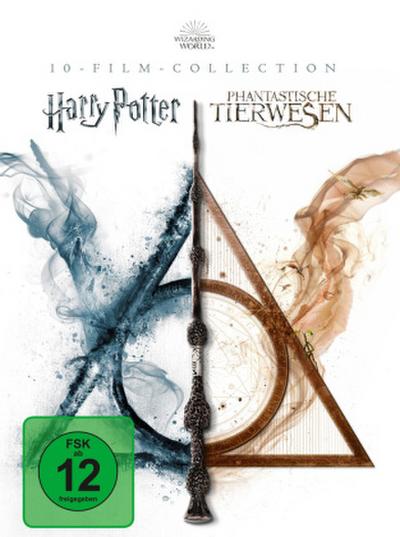 Wizarding World 10-Film-Collection: Harry Potter  Phantastische Tierwesen BLU-RAY Box