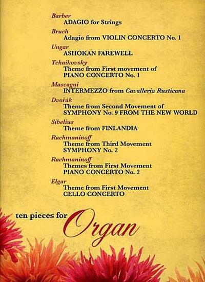 10 Pieces : for organ