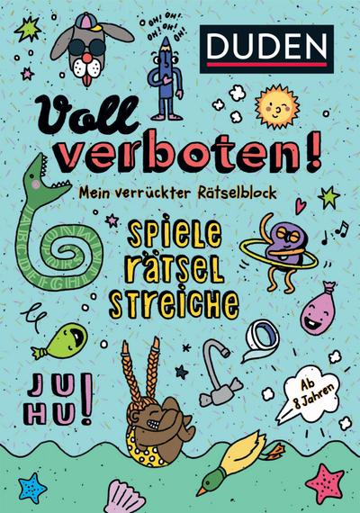 Voll verboten! Mein verrückter Rätselblock 1 - Ab 8 Jahren