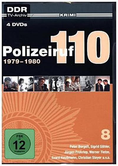 Polizeiruf 110. Box.8, 4 DVD