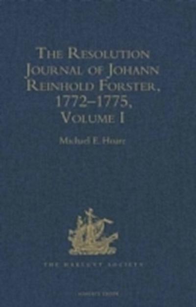 Resolution Journal of Johann Reinhold Forster, 1772-1775
