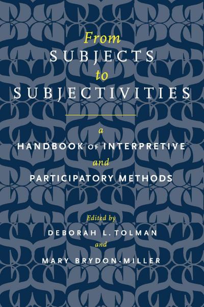 From Subjects to Subjectivities