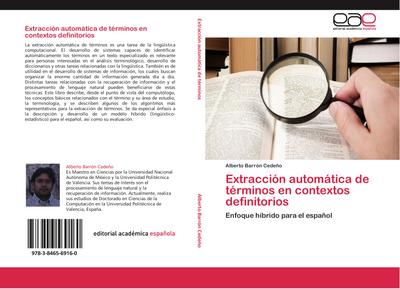 Extracción automática de términos en contextos definitorios