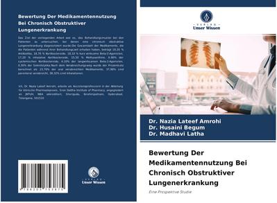 Bewertung Der Medikamentennutzung Bei Chronisch Obstruktiver Lungenerkrankung