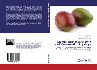 Mango: Nutrients, Growth and Malformation Physilogy