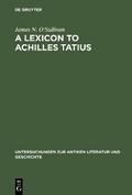 A Lexicon to Achilles Tatius