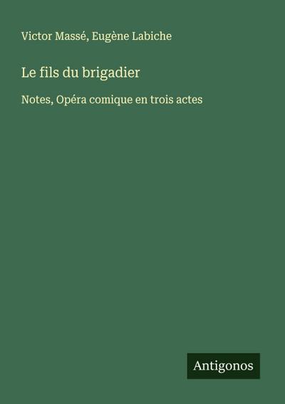 Le fils du brigadier