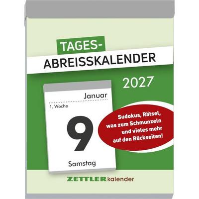 Tagesabreißkalender XL 2027