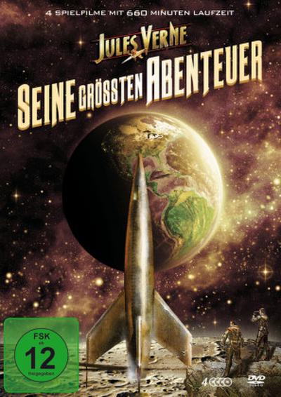 Jules Verne - Seine größten Abenteuer, 4 DVD