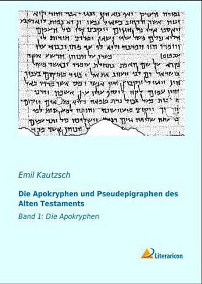 Die Apokryphen und Pseudepigraphen des Alten Testaments