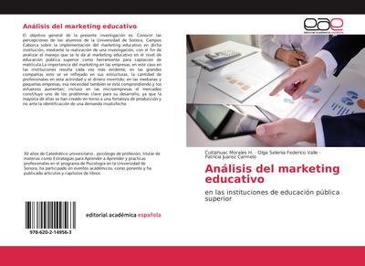 Análisis del marketing educativo