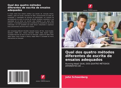 Qual dos quatro métodos diferentes de escrita de ensaios adequados