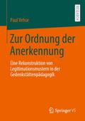 Zur Ordnung der Anerkennung