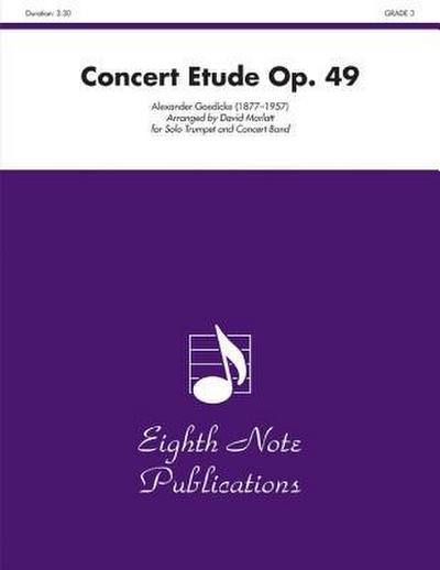 Concert Etude, Op. 49