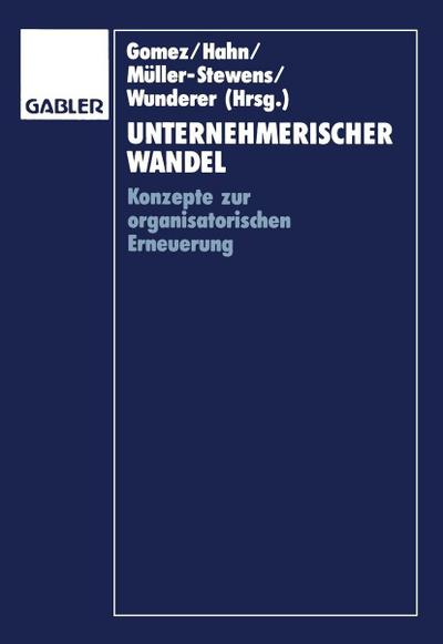 Unternehmerischer Wandel