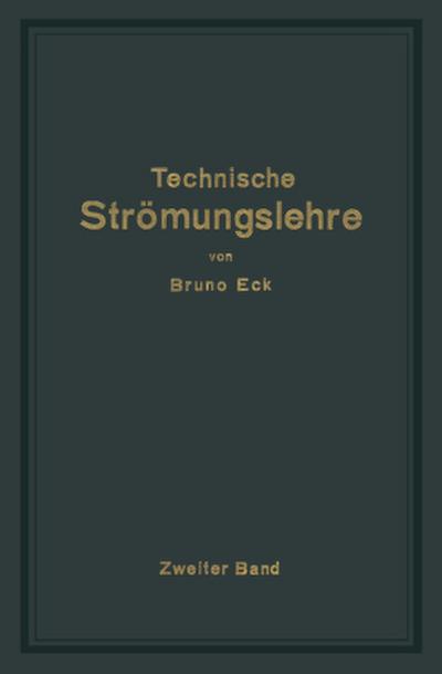 Einführung in die technische Strömungslehre