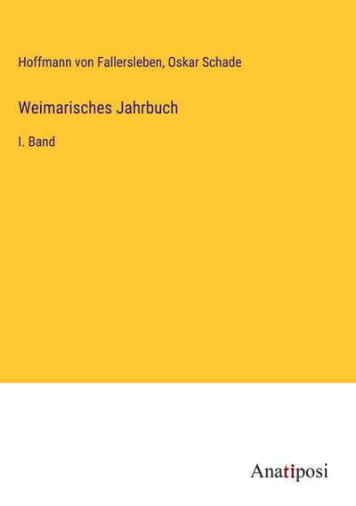 Weimarisches Jahrbuch