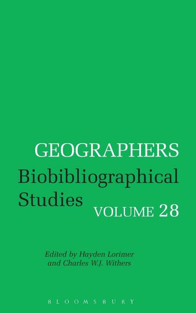 Geographers Volume 28